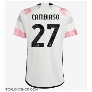 Juventus Andrea Cambiaso #27 Seconda Maglia 2023-24 Manica Corta